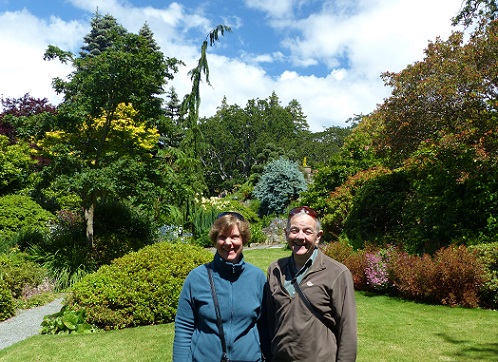 Jane and Peter in the Abkhazi Gardens, Victoria